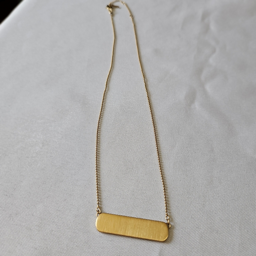 Keep Collective Gold Horizontal Necklace